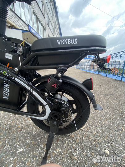 Электровелосипед складной 400W. 2 сиденья. 35км/ч