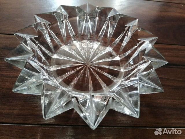 Хрусталь, вазы, пепельница