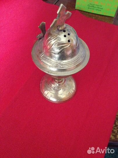 Ароматница православная. Латунь.1я половина 20века