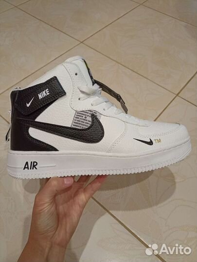 Кроссовки nike air force 1 зима
