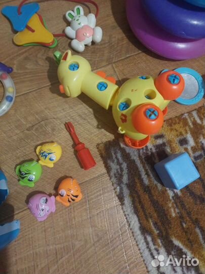 Игрушки пакетом для малышей