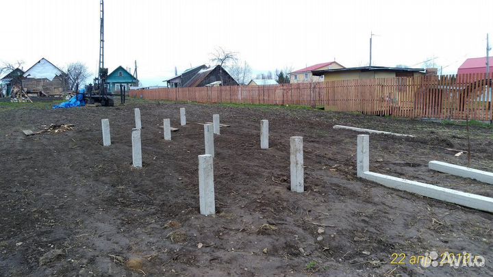 Жб сваи. Фундамент на жб сваях под ключ