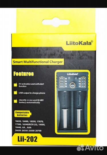 Зарядное устройство LiitoKala Lii202 и 402
