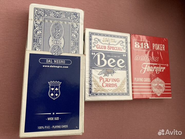 Колоды карт профессиональные