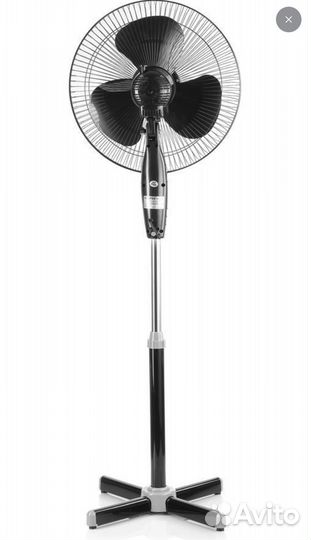 Вентилятор новый Centek 40вт мощность черный