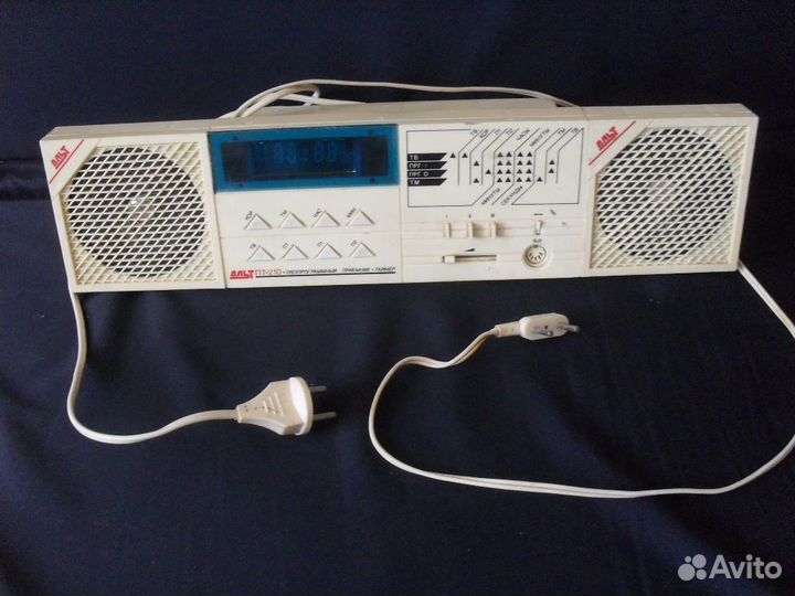 Трёхпрограммный приёмник-таймер.Альт пт-210.СССР