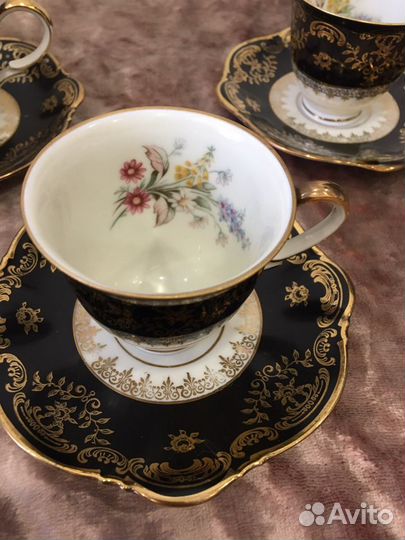 Кофейные фарфоровые пары Zeh Schrezer