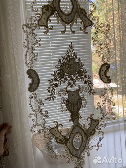 Комплект шторы и тюль бу