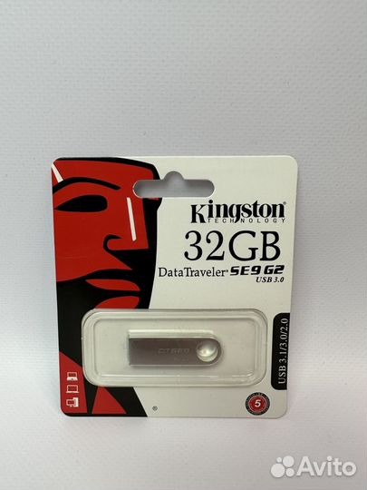 USB Флешки Kingston 16 гб, 32 гб, 64гб, 128гб