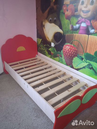 Детская кровать от 3 лет для девочки бу