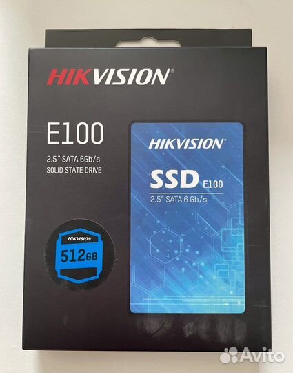 SSD накопитель Hikvision 512гб, 2.5