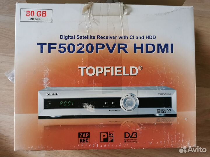 Спутниковый ресивер TF5020PVR hdmi Topfield