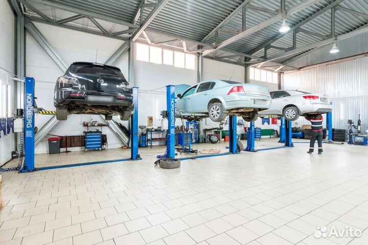 Автосервис, 5 постов, центр