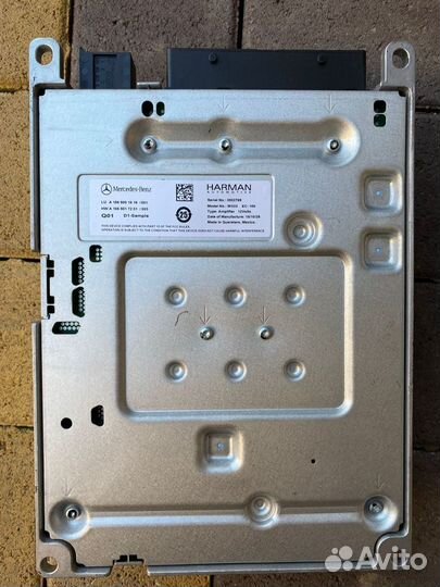 Проводка музыка сабвуфер усилитель GLE 166