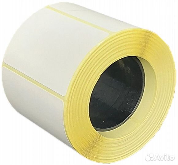 Термоэтикетка 75х120, белая (300шт/рул)