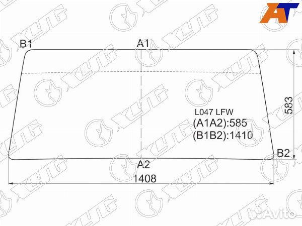 Стекло лобовое mitsubishi pajero