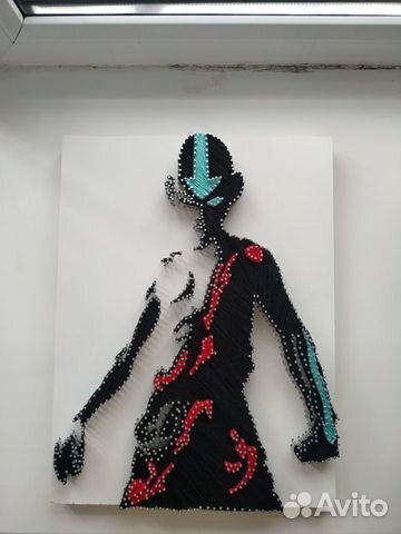 Картина аватар легнда об Аанге светится в темноте