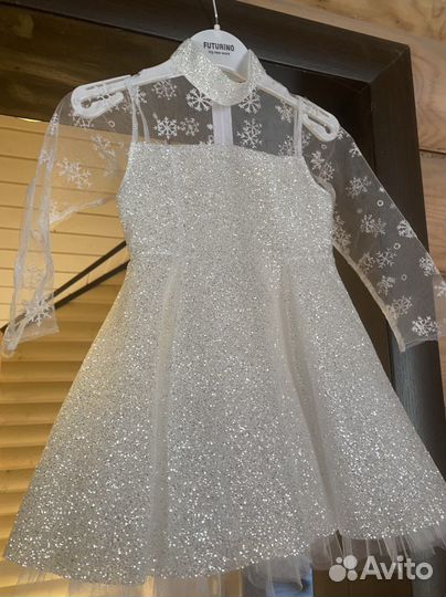 Платье снежность