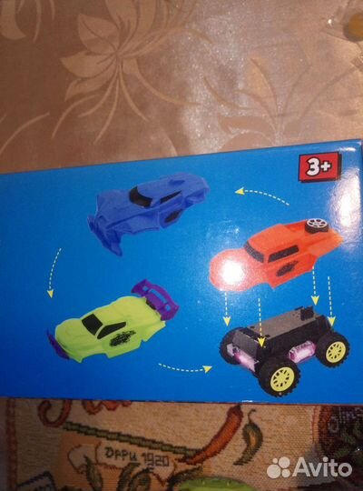 Машинка со сменными кузовами