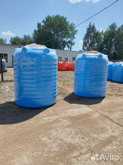 Баки цилиндрический 1000 литров для воды