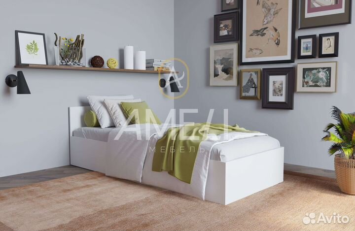 Кровать односпальная детская икеа