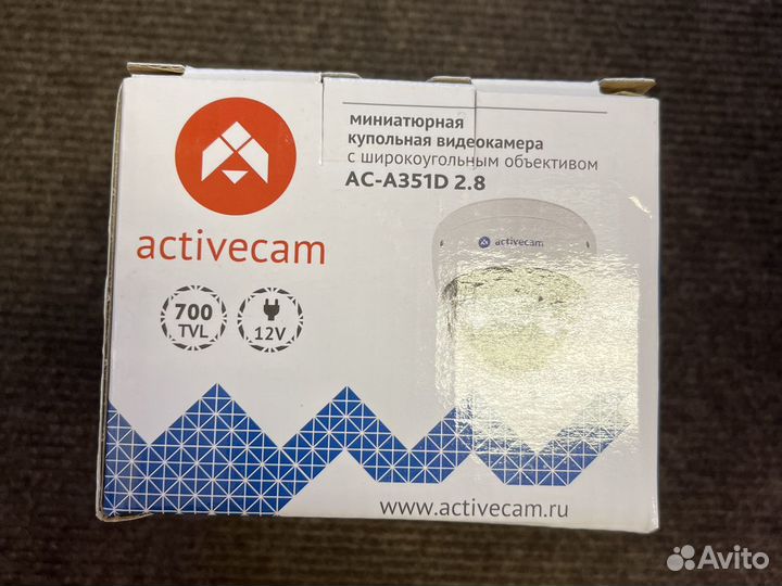 Камера видеонаблюдения купольная