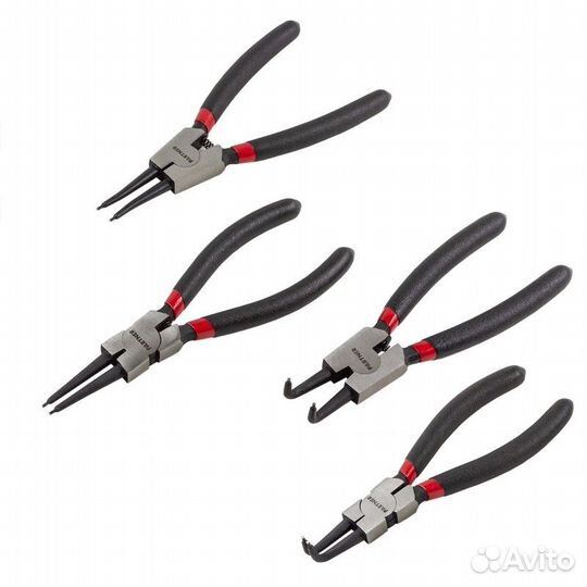 Набор съемников стопорных колец, 4пр. (L-150мм)