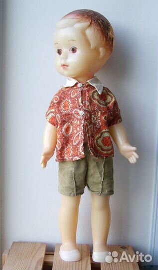 Редкая кукла мальчик СССР