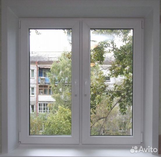 Окна пластиковые с отделкой