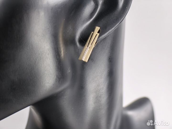 Золотые серьги