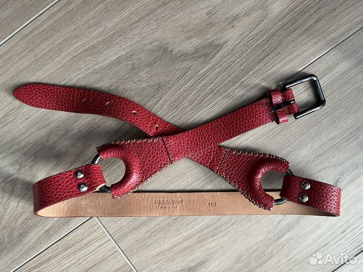 Ремень женский натуральная кожа италия