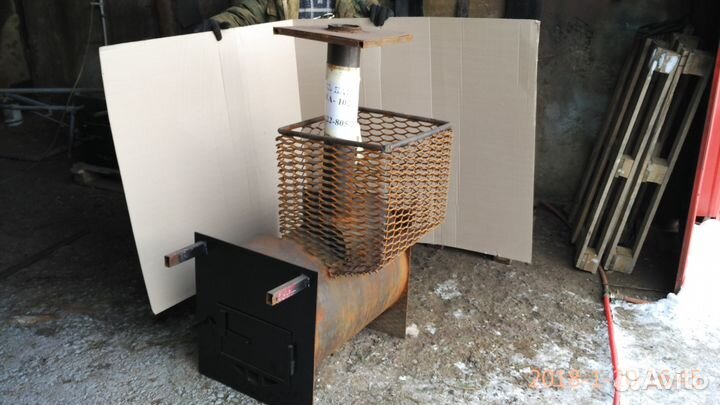 Печь банная. котел для бани
