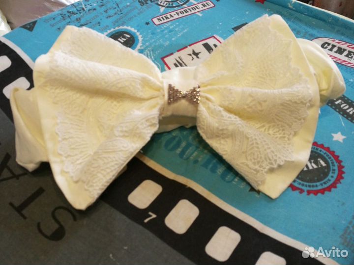 Бант на выписку из роддома