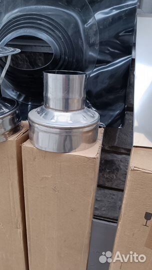 Комплект дымохода повышенной прочности d114мм 1мм