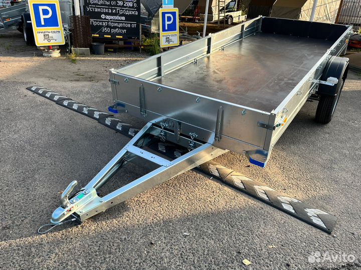 Прицеп сст 7132-09-Д (без тента и дуг)