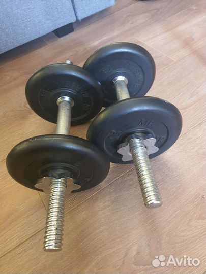 Гантели разборные