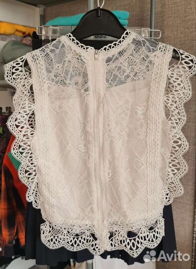 Блузка в школу 128-134