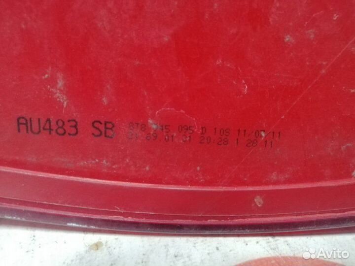 Фонарь задний левый Audi A5 8T sportback CDN