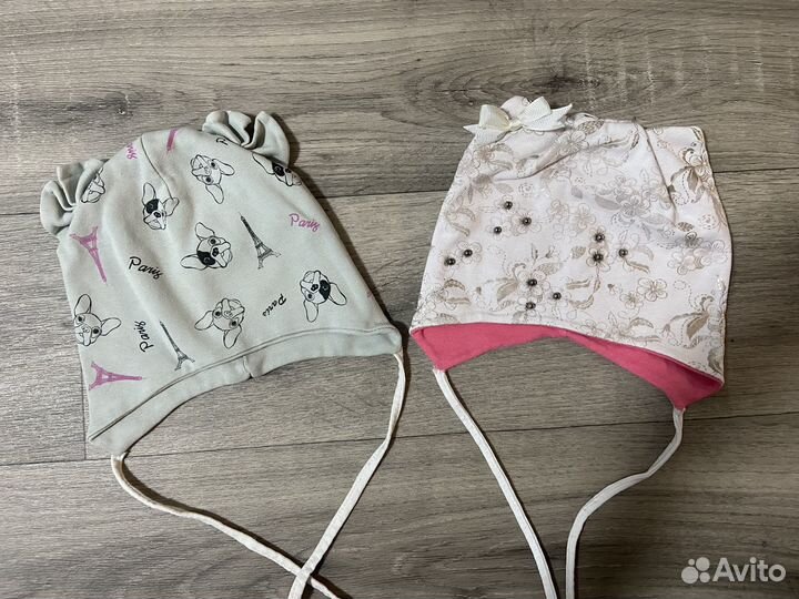Детские шапочки 46-48 р-р