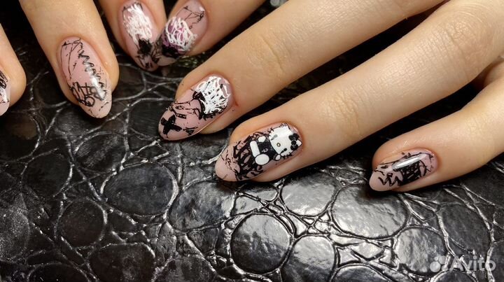 Моделирование и наращивание ногтей, гель лак, гель