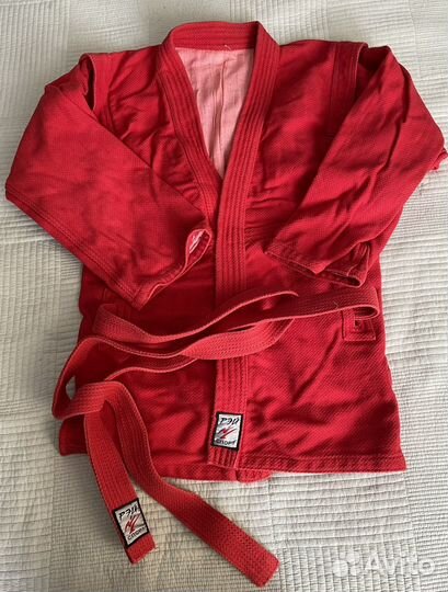 Кимоно, борцовки, шорты- комплект формы для самбо
