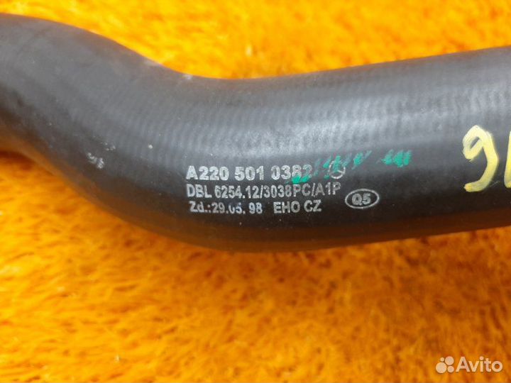 Патрубок системы охлаждения Mercedes-Benz S-Class