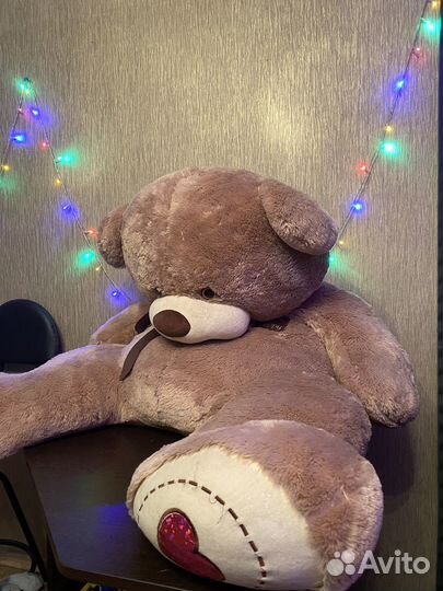 Плюшевый медведь большой