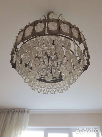 Люстра хрустальная