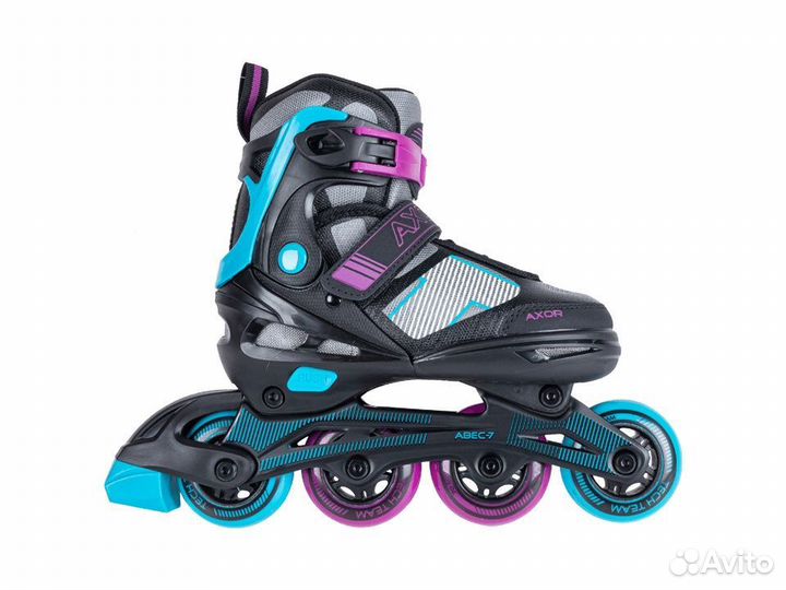 Роликовые коньки Axor р.34-37 раздвижные