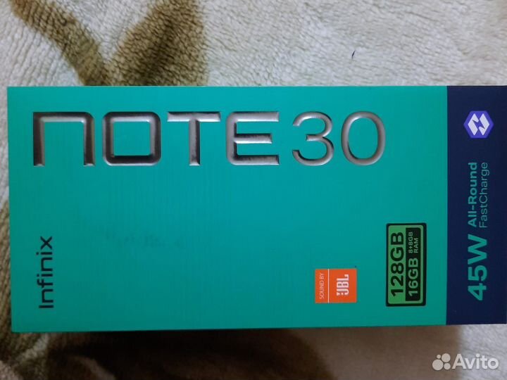 Infinix Note 30, 8/128 ГБ