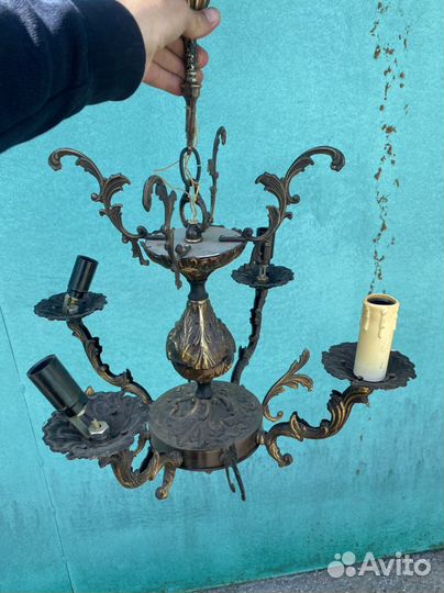 Люстра Бронза