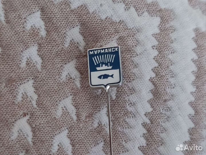 Значок Мурманск (пин) герб города