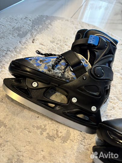 Коньки детские раздвижные 30 33