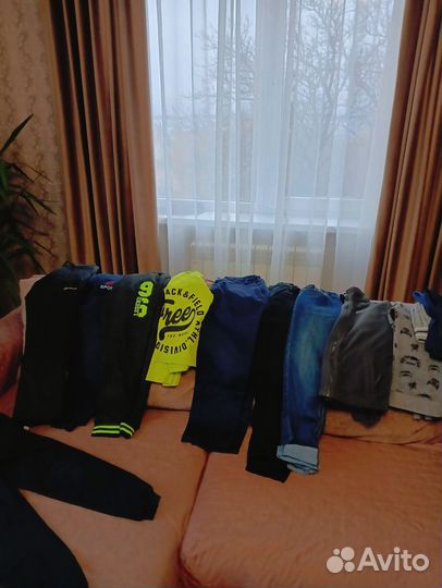 Детские вещи пакетом на мальчика 128- 134